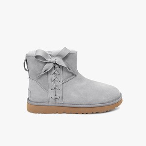 Ugg Classic Lace Mini Women Classic Boots Grey (7563FTSOE)